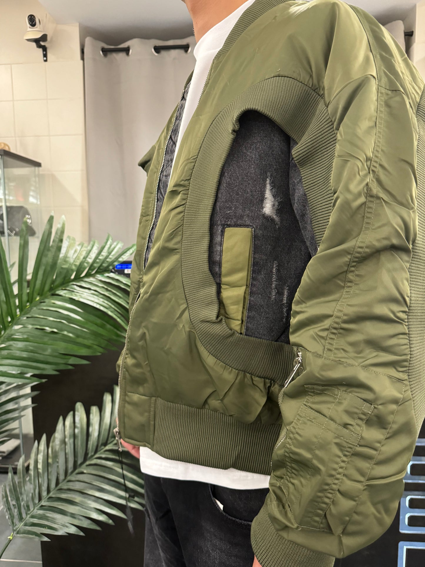 BOMBER JEANS GREEN